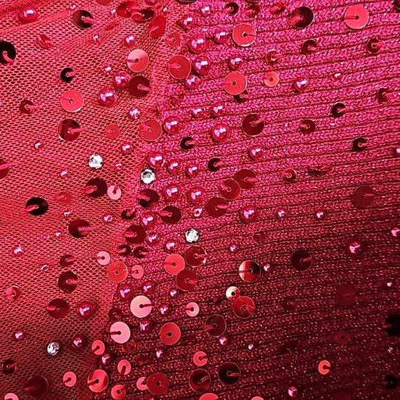 Lauren Michelle sparkly bling top. Medium - Picture 5 of 5